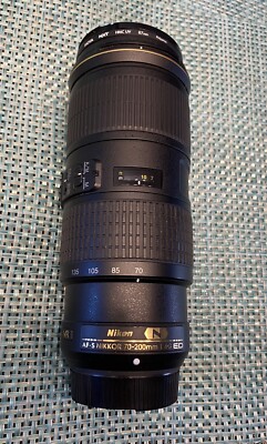 Nikon Nikkor AF-S 70-200mm f4 G VR ED IF Lens