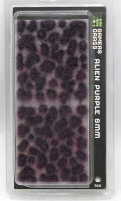 Gamers Grass GGA-PU Alien Purple Tuft 6mm Wild Tufts [70] Vegetation Clumps
