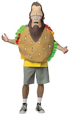 Bob's Burgers Meatsquatch Mask Adult Costume Accessories Rasta Imposta