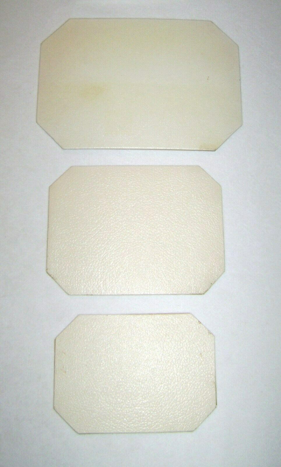 Vintage Set of 3 Hot Pad Trivets with Country Landscape Prints