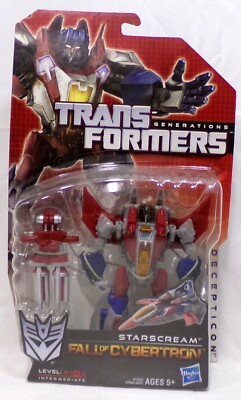 Hasbro Transformers Generations Fall of Cybertron Deluxe Starscream New Sealed