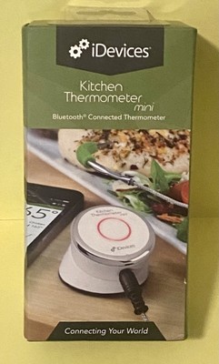 iDevices Bluetooth Kitchen Mini Thermometer-  Bluetooth Connected Thermometer BN
