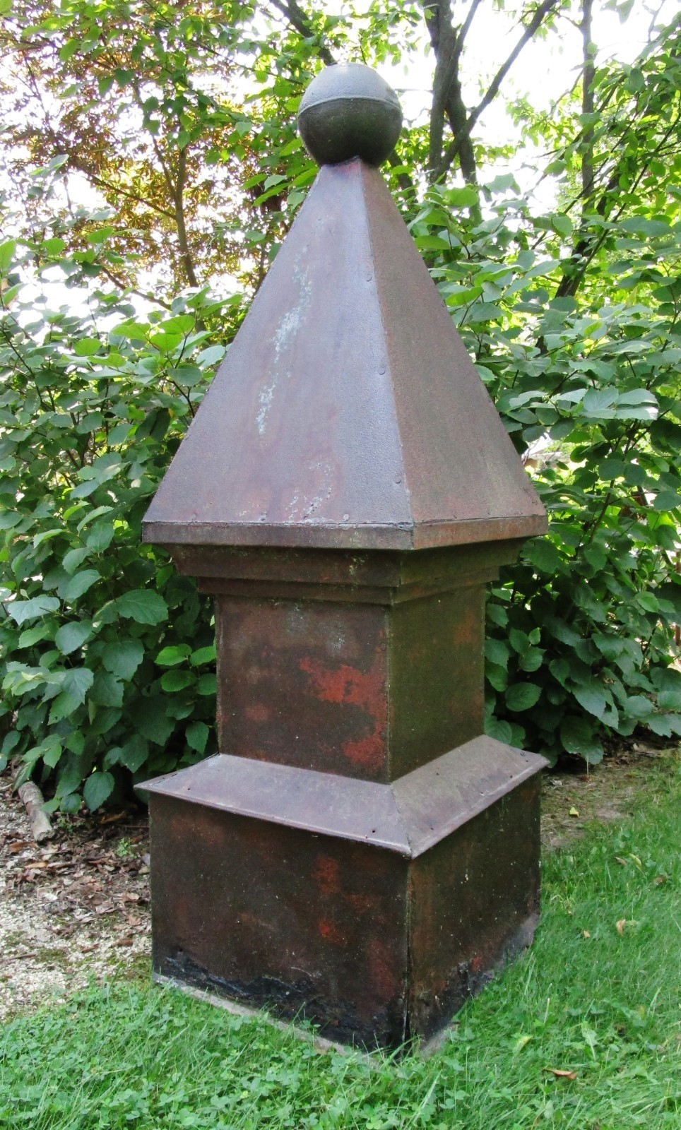 Antique barn cupola galvanized tin