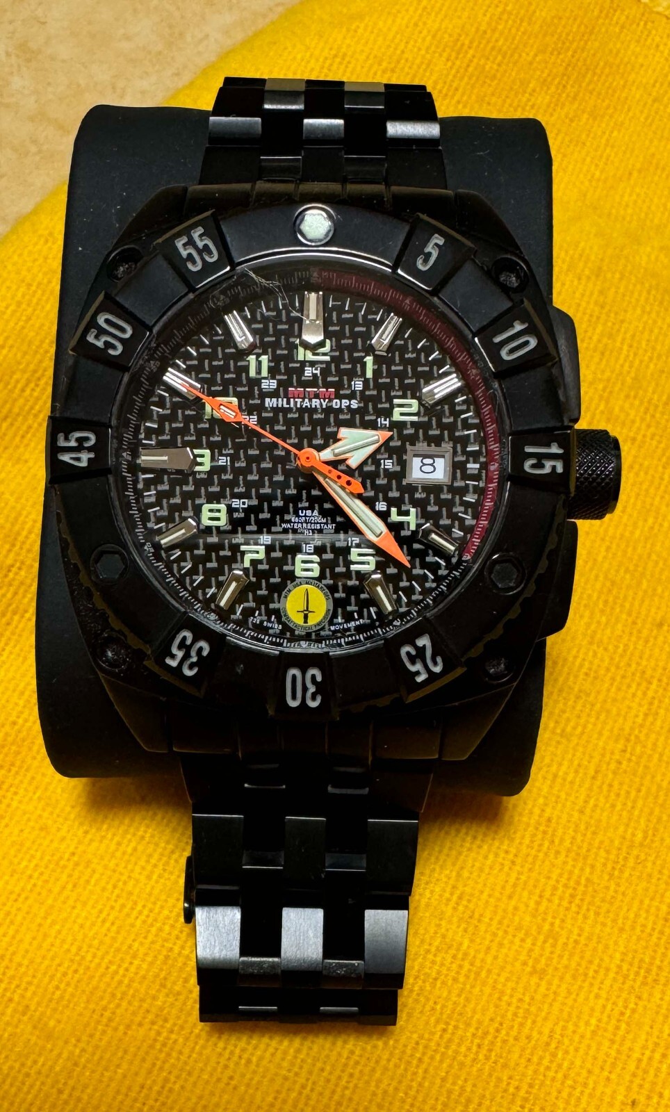 MTM MILITARY OPS 充電式腕時計　TASK FORCE MTM MILITARY OPS TASK FORCE クォーツ ミリタリー - メルカリ