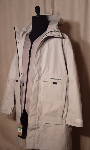 Pre-owned Jordan Nike Air  23 Engineered 2 In 1 Parka Coat Gore-tex Size Xl. $600. In White