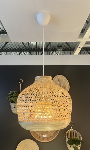 IKEA MISTERHULT ラタン ペンダントライト MISTERHULT Pendant lamp, bamboo, 18