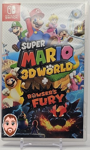 Super Mario 3d WORLD + Bowser's Fury Switch Case Only *No