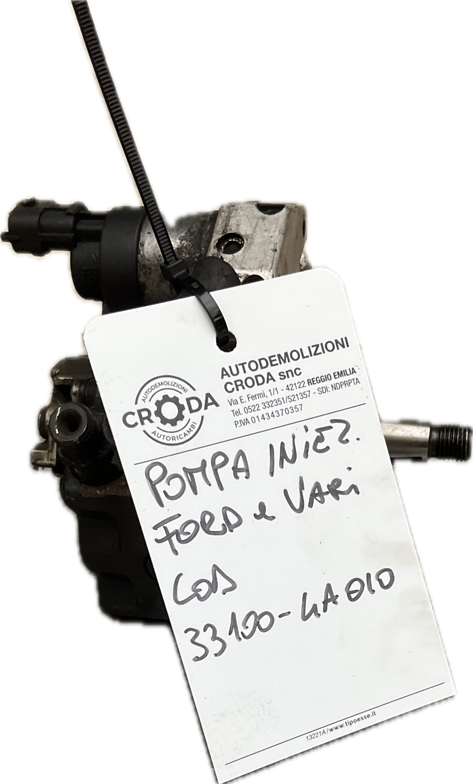 Pompa iniezione per modello KIA SORENTO I SERIE codice: 33100-4a010 ricambio