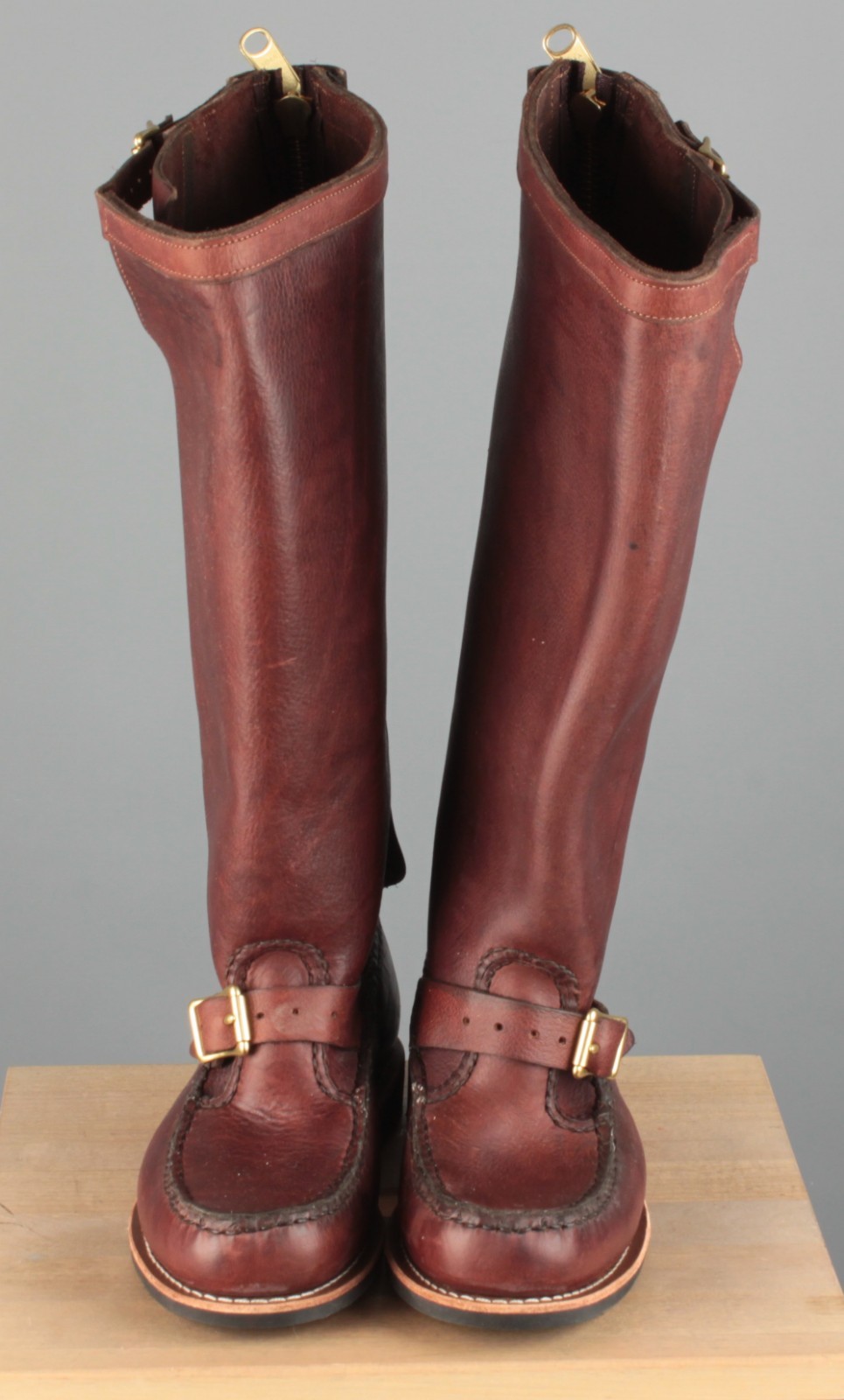 Men's NOS Orvis Gokey Unworn Snakeproof All Leather Tall Boots 10 EC #6259s