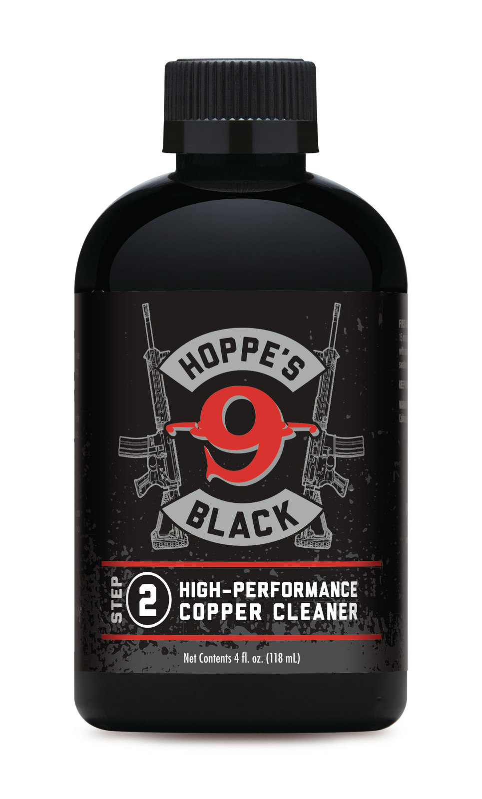 Hoppes Black High Performance Copper Gun Bore Cleaner 4 Oz Bottle HBCC