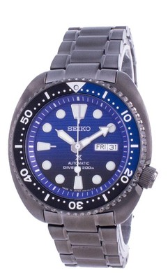 Pre-owned Seiko Prospex Save The Ocean Turtle Edition Automatic Srpd11j1 200m Mens Watch