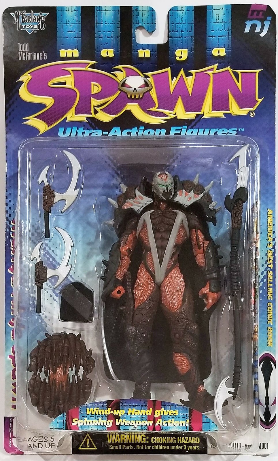 1997 McFarlane MANGA NINJA SPAWN Ultra Action Figure