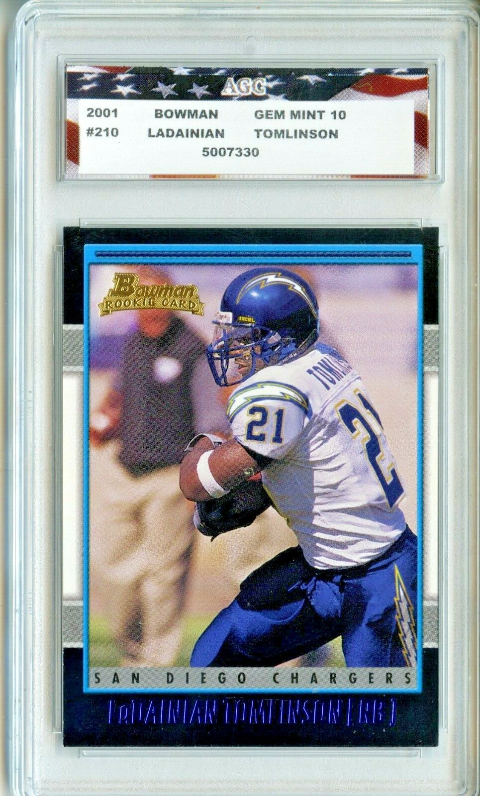 その他 Bowman Relics Auto LaDainian Tomlinson LaDainian Tomlinson 2010 Bowman Sterling Game-Used