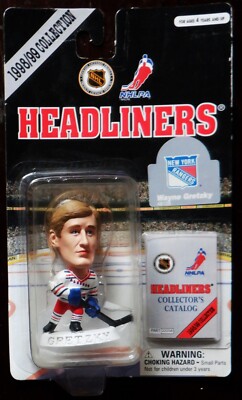 Wayne Gretzky Headliners mini figure Corinthian, 1998 / 99 NHL, Rangers