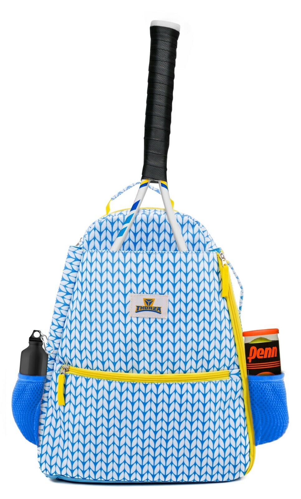 Backpack For Women Stores 2 Rackets, Balls, And Sports Gear