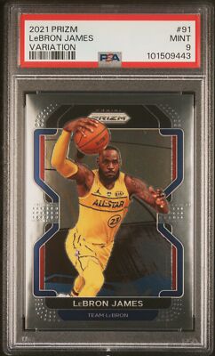 その他 2021 Prizm LeBron James NBA PSA 9 2021 Prizm LeBron