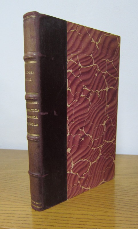 1905 Manual Elemental De Gramatica Historica Espanola - Menendez Pidal - ReliÃ©