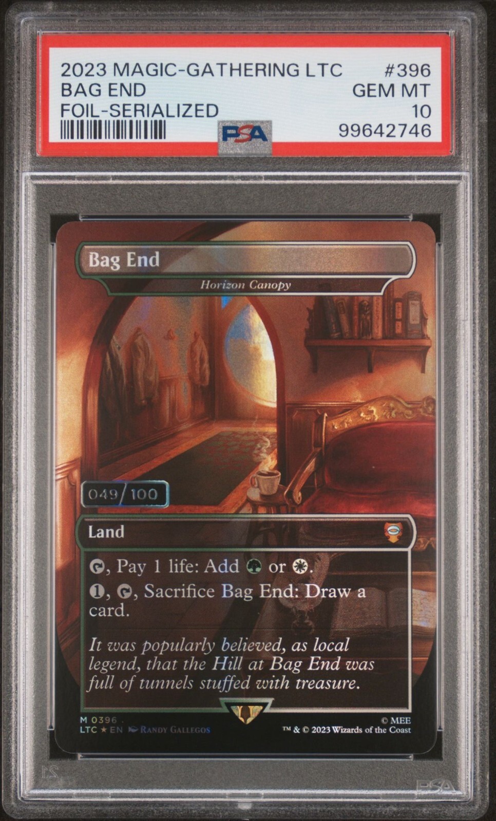 Bag End – Horizon Canopy 396 ~ Serialized Foil 049/100 LOTR