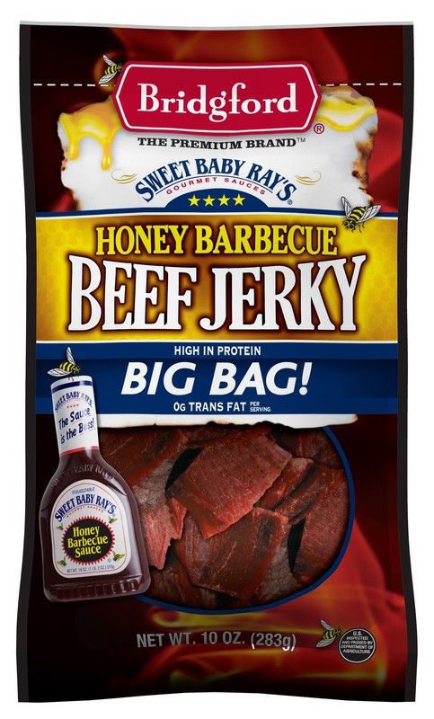 100% Beef Kosher Honey Barbecue, Jerky 10Oz Resealable Bag