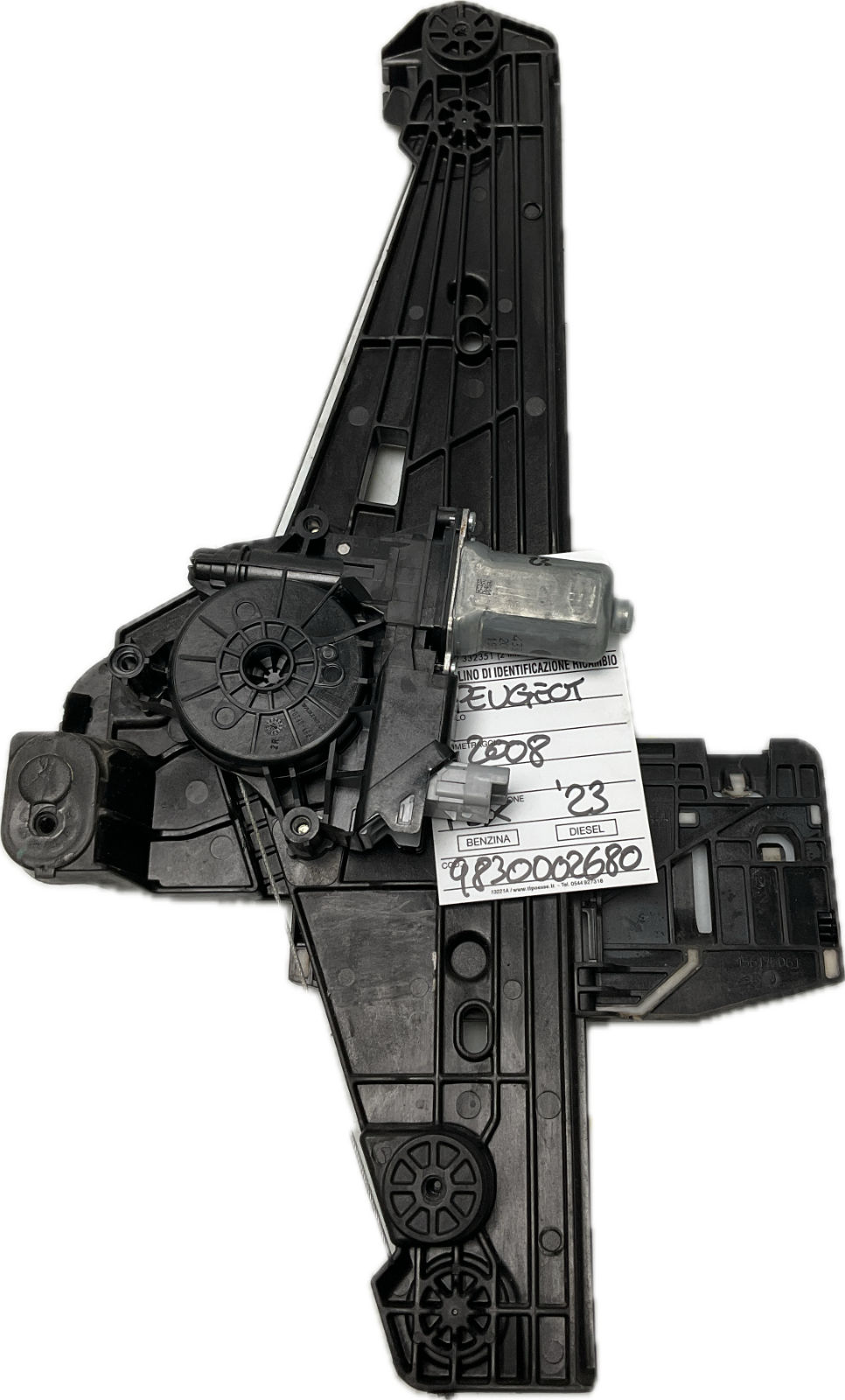 Alzavetro alzacristalli posteriore destro pdx OPEL MOKKA PEUGEOT 2008 9830002680