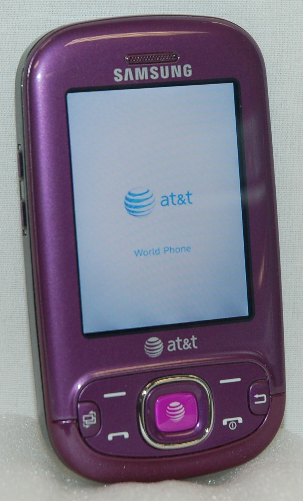 Samsung Strive PURPLE SGH-A687 Mobile Cell Phone AT&T Slider Qwerty Keyboard 3g 635753482379 | eBay