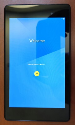 Asus Nexus 7 (2013) ASUS-1A005A 16 GB Android 6.0.1 Black WiFi Only Tablet