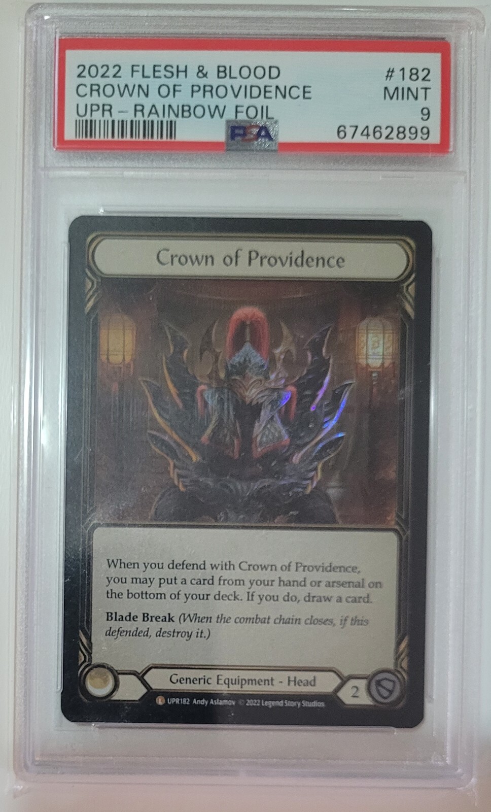 【FaB】Crown of Providence Cold Foil Crown of Providence | Legendary [Cold Foil] – Fabarmory.com