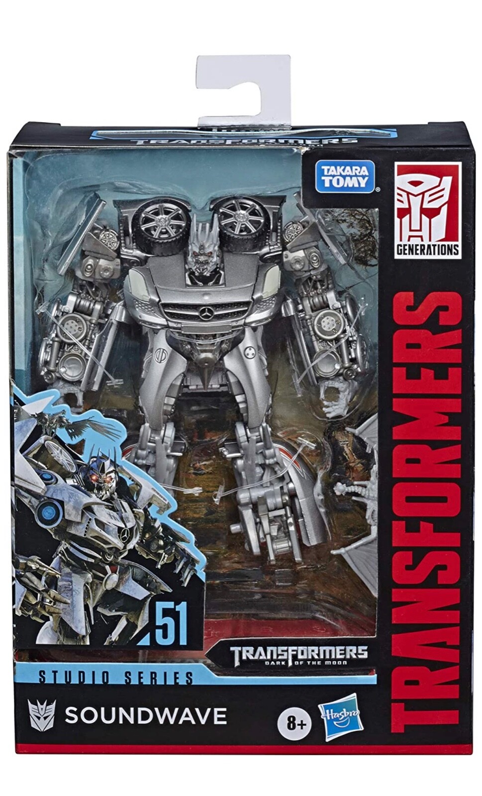 Transformers Toys Studio Series 51 Deluxe Class Soundwave
