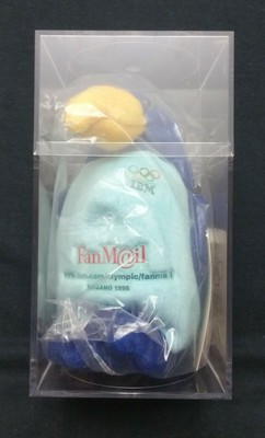 IBM Nagano Olympic Games 1998 ''Beannie Baby'' Parrot FanMail 7  w/CASE ** RARE **