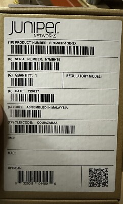 SRX-SFP-1GE-SX Juniper Transceiver Module - NEW