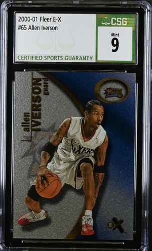 2000-01 Fleer E-X #65 Allen Iverson Philadelphia 76ers MINT