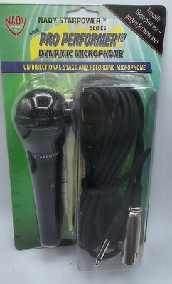 Nady StarPower Pro Performer Dynamic Microphone Unidirectional Stage Recording