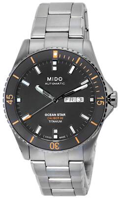 Pre-owned Mido Ocean Star 200 Swiss Made Automatic Diver M0264304406100 200m Mens Watch