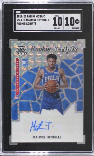 2019-20 Panini Mosaic Silver #245 Matisse Thybulle PSA 10 | eBay