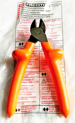 FACOM 1000 Volt VDE Insulated Electrician Diagonal Wire Cutter Plier 192.16AV