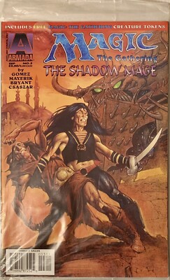 Magic: The Gathering-The Shadow Mage #3 (in bag) VF/NM; Armada | with tokens - w