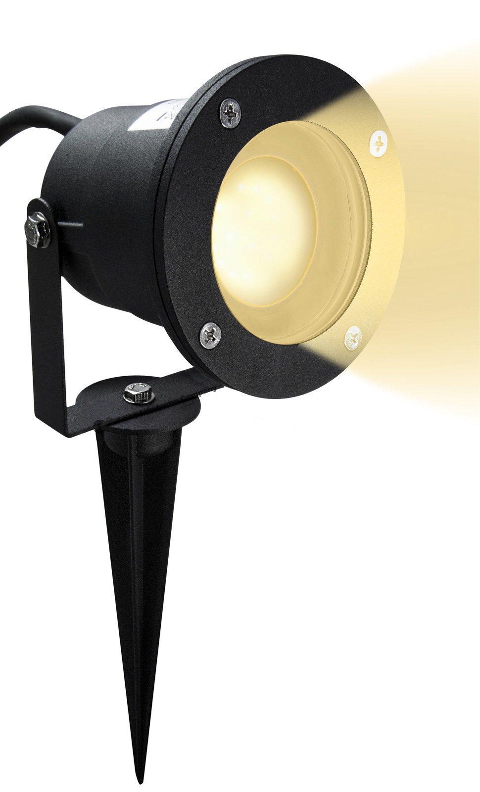 3W LED Outdoor Garden Ground Spike GU10 Wall Light IP65 Various Colours