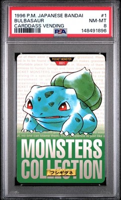 Bulbasaur PSA 8