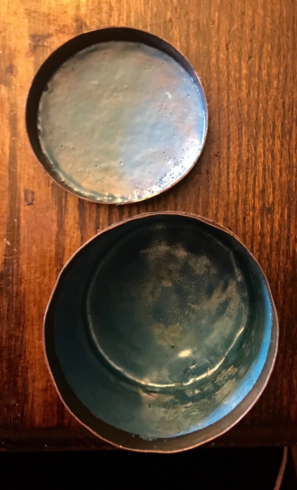 Antique Japanese Cloisonne and Enamel Lidded Tea Caddy Jar