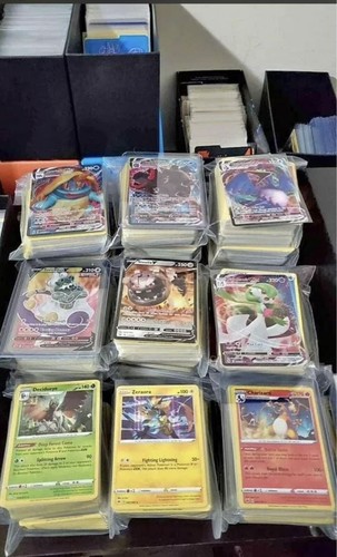 Pokemon Card Lot 100 Official TCG Cards Ultra Rare Included Pokemon Card Lot 100 Official TCG Cards Ultra Rare Included