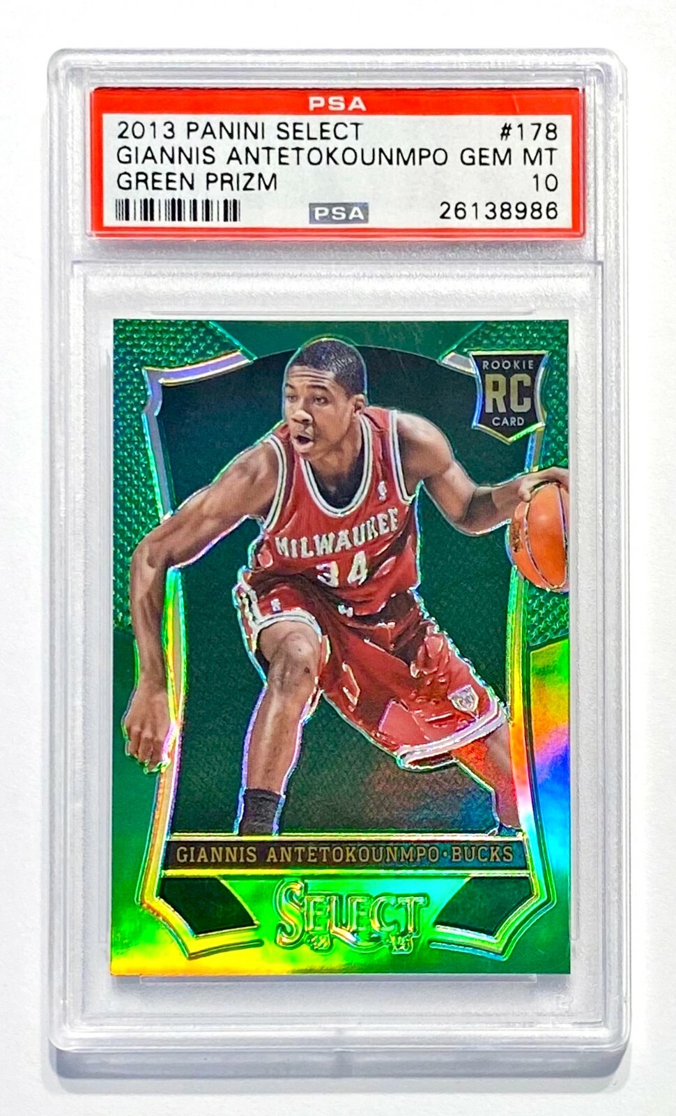 その他 panini GIANNIS ANTETOKOUNMPO RC PSA 8 2013-14 Panini #194 Giannis Antetokounmpo RC PSA 8 2xMVP