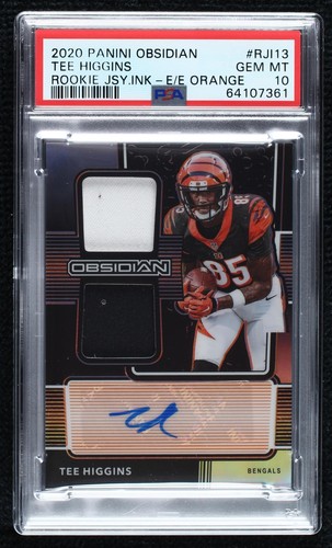 2020 Panini Obsidian Tee Higgins #RJI-13
