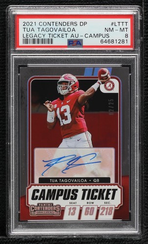 2021 Panini Contenders Draft Picks Tua Tagovailoa #LT-TT
