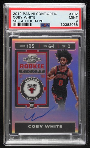 その他 2019 Coby White Hyper Prizm Bulls Rookie Coby White 2019 Prizm #253 Silver Price Guide - Sports Card