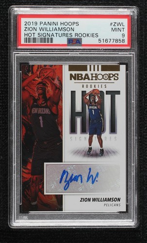 NBA ZION ☆RC☆ルーキーカード④ 19-20 PANINI NBA HOOPS ROOKIE - ZION WILLIAMSON RC #296 NEW