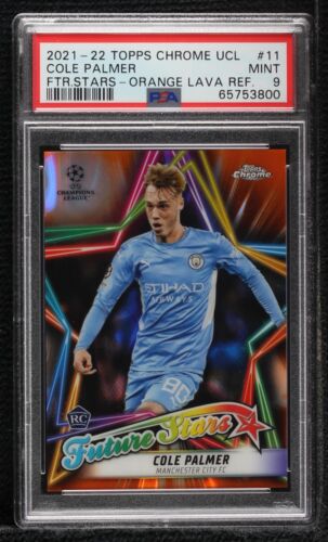 Cole Palmer 2022 Topps Chrome CL Manchester City Future Cole Palmer 2022 Topps Chrome CL Manchester City Future