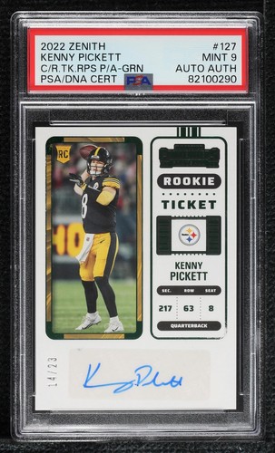 2022 Panini Zenith Kenny Pickett #127