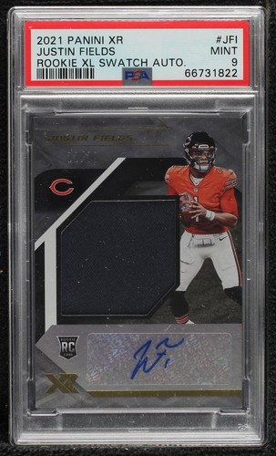 2021 Panini XR Justin Fields #RXA-JFI