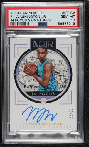2019-20 Panini Noir - PJ Washington Jr. #IF-PJW