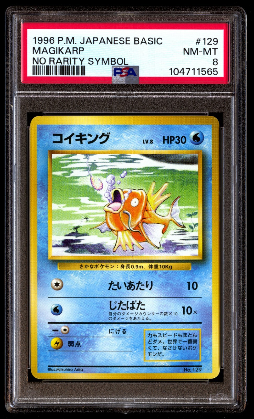 Magikarp PSA 8